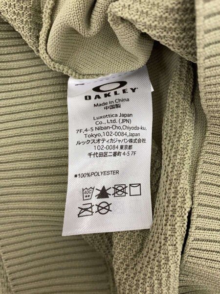 OAKLEY(オークリー) / スウェット/XL/ポリエステル/KHK/総柄/foa408271 