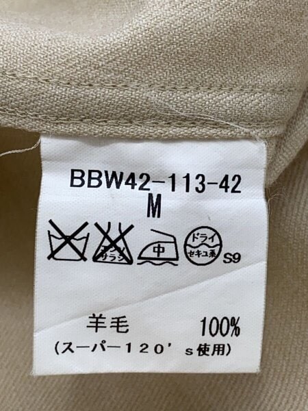 BURBERRY LONDON(バーバリーロンドン) / 長袖シャツ/M/ウール/BEG/無地