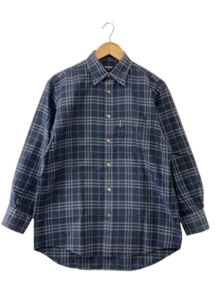 BURBERRY LONDON(バーバリーロンドン) / 長袖シャツ/M/コットン/NVY