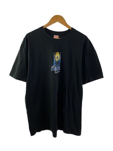 Supreme / Tシャツ/XL/コットン/BLK Supreme◇Tシャツ/XL/コットン/BLK