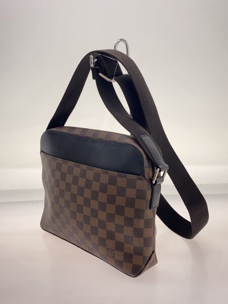 LOUIS VUITTON / ジェイク・メッセンジャーPM_ダミエ・エベヌ_BRW/PVC/BRW LOUIS VUITTON(ルイヴィトン) / ジェイク・メッセンジャーPM_ダミエ