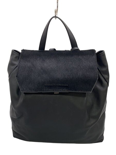 GIANNI CHIARINI(ジャンニキャリーニ) / リュック/レザー/BLK | 中古品 