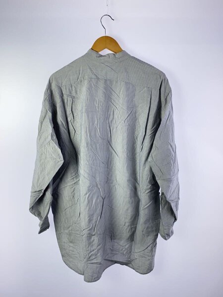 COMOLI(コモリ) / B/22AW/シルクストライププルオーバーシャツ/長袖 