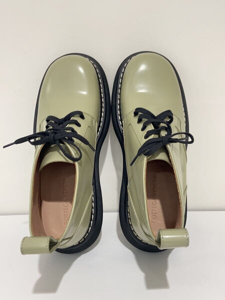 BOTTEGA VENETA(ボッテガヴェネタ) / バウンスレザーブーツ/45/KHK 