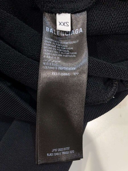BALENCIAGA(バレンシアガ) / L/23SS/バックプリントスウェット/XXS