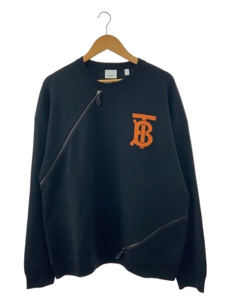 BURBERRY(バーバリー) / ジップニット/トップス/L/ウール/BLK// | 古着
