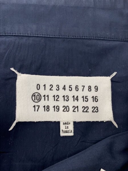 Maison Margiela / I/ポケットインサイドアウトシャツ/長袖シャツ/38/コットン/NVY/S50DL0393 Maison Margiela(メゾンマルジェラ) / I/ポケットインサイドアウト