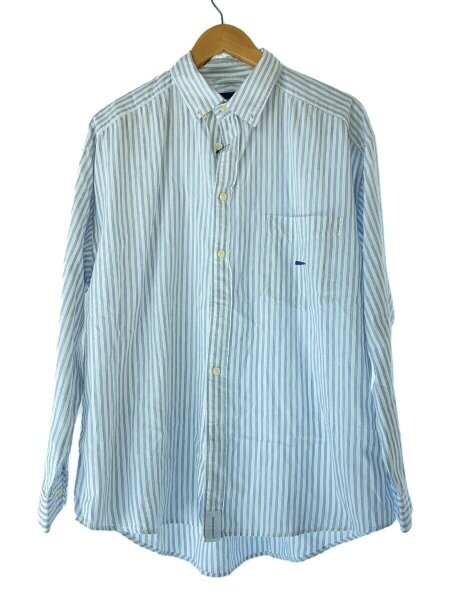 DESCENDANT(ディセンダント) / 長袖シャツ/2/コットン/BLU/ストライプ
