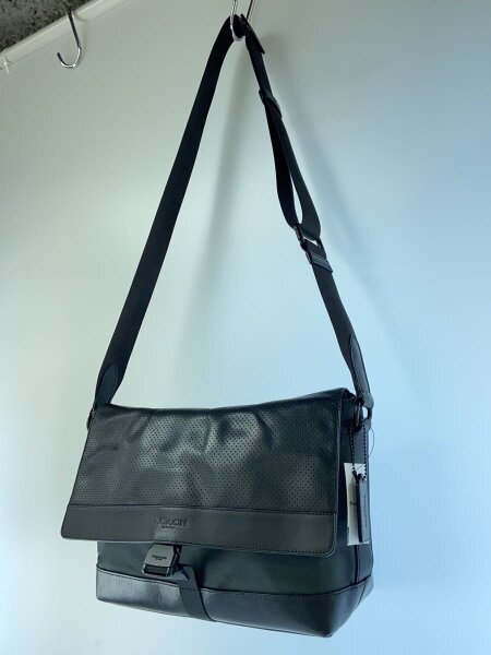 COACH(コーチ) / ショルダー/メッセンジャー/バッグ/レザー/ブラック 
