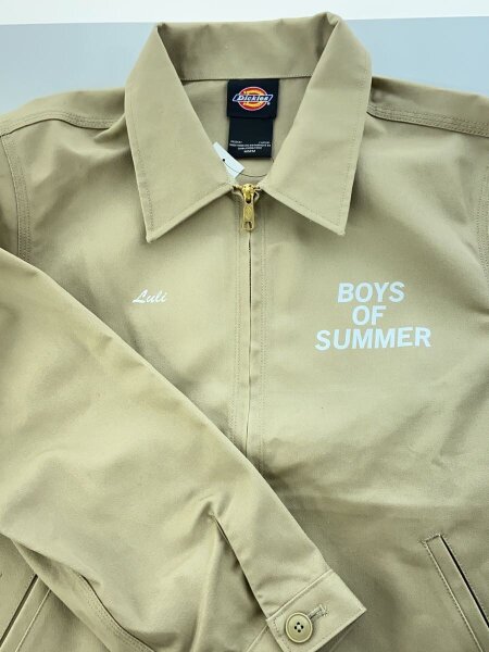 DICKIES × BOYS OF SUMMER / BOYS OF SUMMER/カバーオール/M/ポリエステル/ベージュ DICKIES(ディッキーズ) / BOYS OF SUMMER/カバーオール/M/ポリエステル