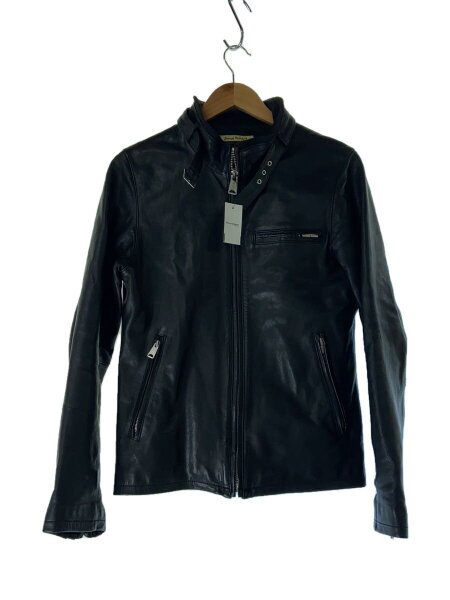 【JOURNAL STANDARD】ジャーナルスタンダード 羊革 黒 ピーコート JOURNAL STANDARD relume(ジャーナルスタンダードレリューム