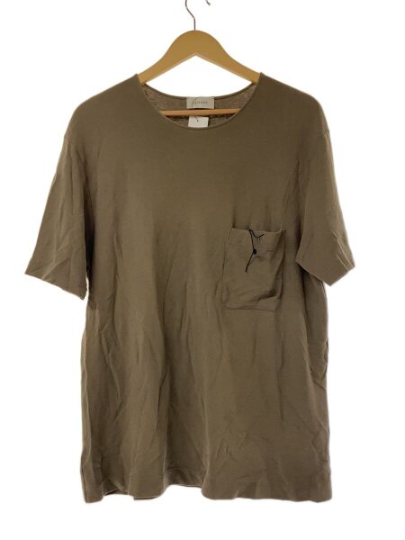 LEMAIRE(ルメール) / Jersey Crepe Chinese/Tシャツ/S/コットン/カーキ 
