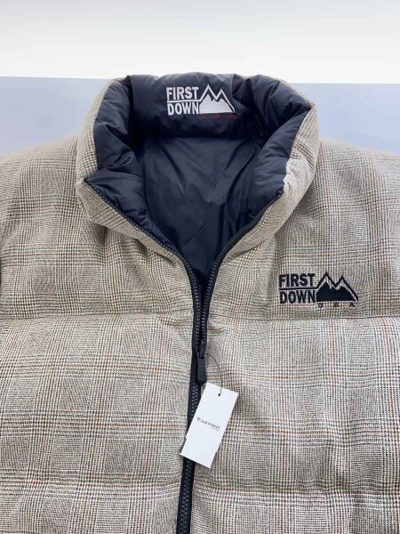 FIRST DOWN(ファーストダウン) / BUBBLE DOWN JKT/リバーシブル/ダウン 