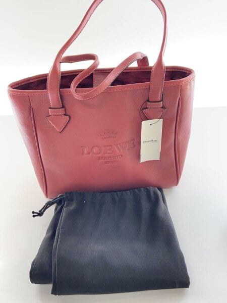 LOEWE(ロエベ) / ヘリテージミニトートバッグ/レザー/ピンク// | 中古