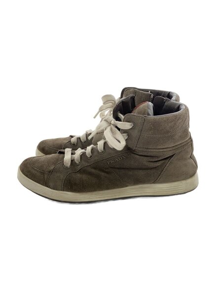 PRADA(プラダ) / ハイカットスニーカー/US6.5/GRY/スウェード// | 中古 