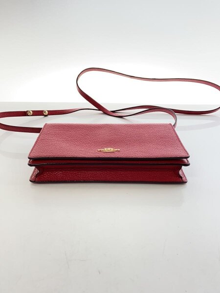 COACH(コーチ) / ウォレット/ショルダーバッグ/レザー/レッド/F30256 
