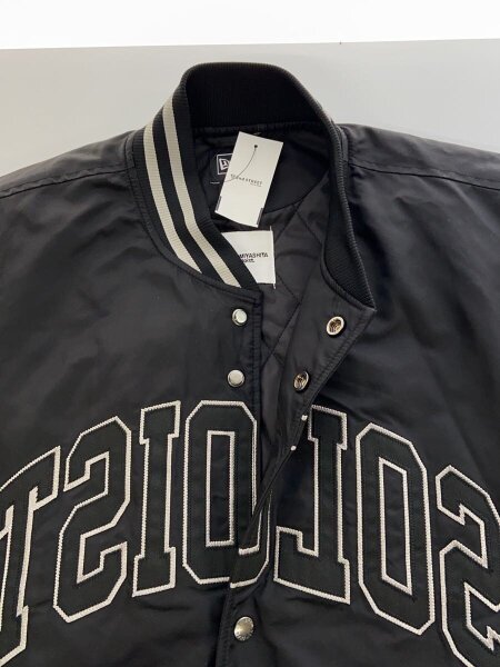 K*e様 NEW ERA NEW YORK ブラックジャケット L 新品　未使用 NEW ERA(ニューエラ) / TAKAHIROMIYASHITA TheSoloist./varsityjacket