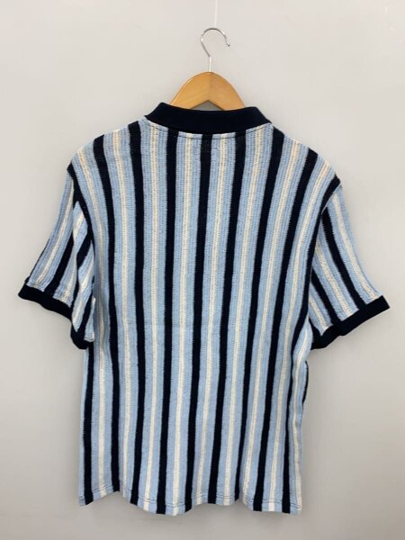Supreme(シュプリーム) / Open Knit Stripe Zip Polo/ポロシャツ/L 