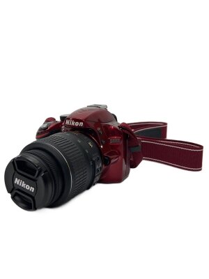 Nikon（ニコン）の一眼レフデジタルカメラの#レンズキット レッドに