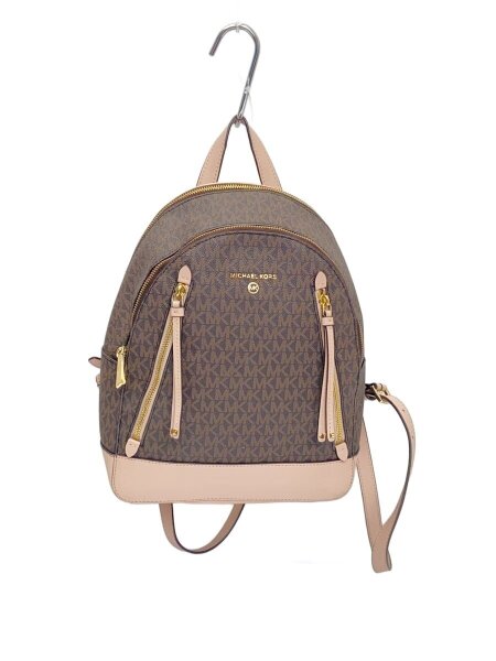 MICHAEL KORS(マイケルコース) / リュック/レザー/BRW/総柄// | 中古品 