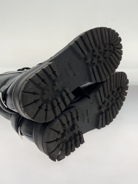 sergio rossi(セルジオロッシ) / レースアップブーツ/36.5/BLK/レザー