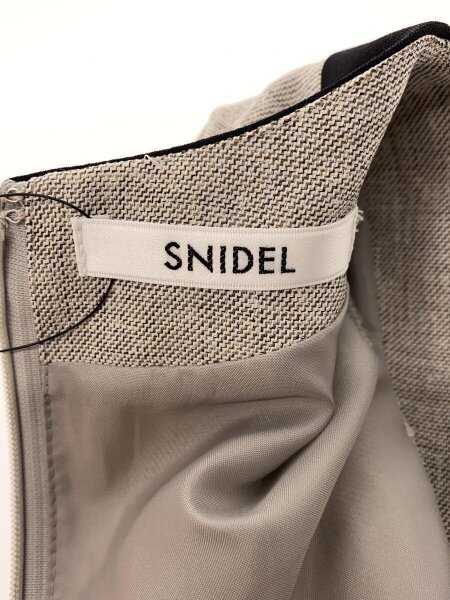 SNIDEL(スナイデル) / ノースリーブワンピース/0/ポリエステル/GRY