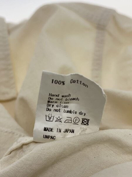 ENDS and MEANS 長袖 シャツ コットン ENDS AND MEANS(エンズアンドミーンズ) / 長袖シャツ/S/コットン/WHT