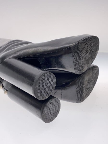 BALENCIAGA◇ブーツ/36/BLK/レザー/616349