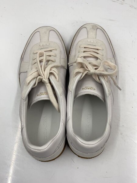 COACH(コーチ) / ローカットスニーカー/27cm/WHT/レザー/CAQ34