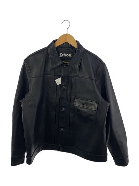 Schott(ショット) / レザージャケット・ブルゾン/L/レザー/BLK Schott(ショット) / レザージャケット・ブルゾン/L/レザー/BLK