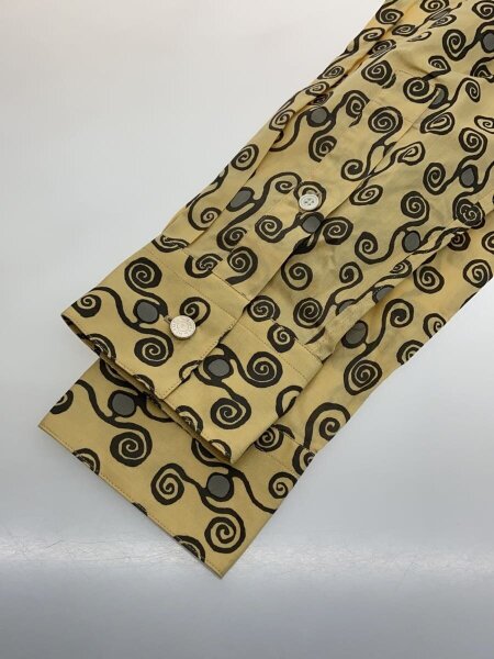 HERMES / 長袖シャツ/42/コットン/CRM/総柄/フランス製 HERMES(エルメス) / 長袖シャツ/42/コットン/CRM/総柄/フランス製