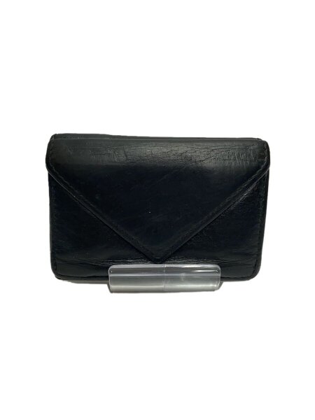 BALENCIAGA(バレンシアガ) / 3つ折り財布/レザー/BLK/メンズ/391446