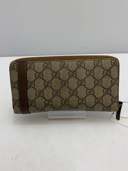 GUCCI / 長財布_ニース_GGプラス/PVC/IVO/レディース GUCCI(グッチ) / 長財布_ニース_GGプラス/PVC/BRW/レディース | 中古品