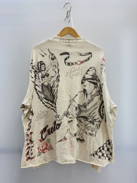 SAINT MICHAEL(セントマイケル) / ALX_LS TEE/DRAWING/長袖Tシャツ/one 