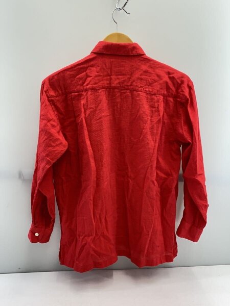 ISSEY MIYAKE(イッセイミヤケ) / 長袖シャツ/M/コットン/RED | 古着の 