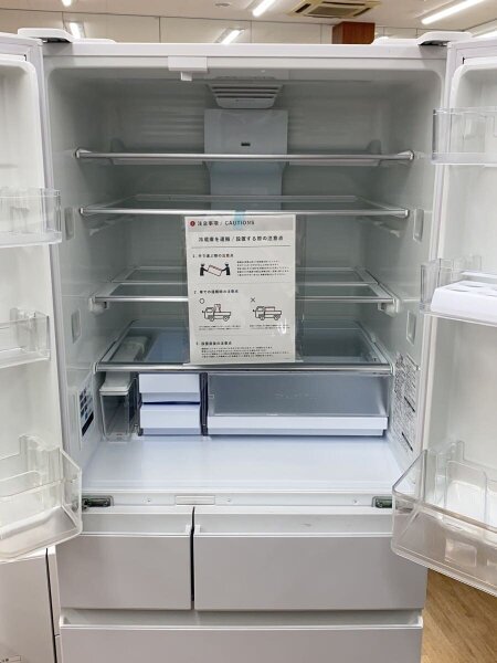 2021年製PANASONICパナソニック 冷凍冷蔵庫 NR-F486MEX-W パナソニック