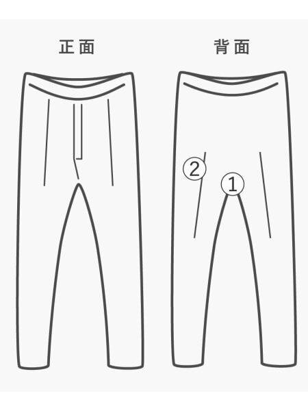 Graphpaper(グラフペーパー) / ボトム/2/コットン/BEG/GM221-40208B