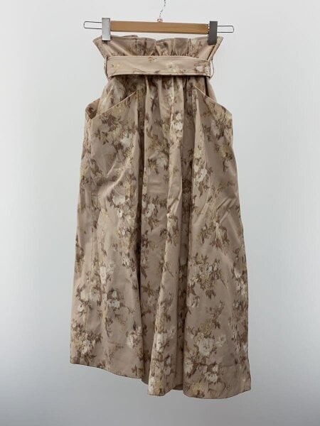 SNIDEL(スナイデル) / ロングスカート/one/ポリエステル/BEG