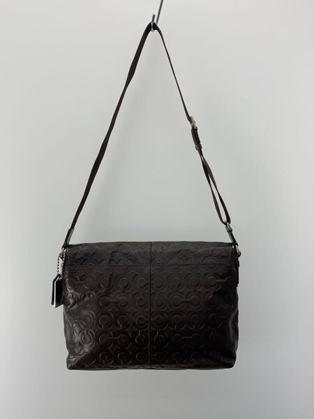 COACH(コーチ) / ショルダーバッグ/レザー/BRW/ストライプ/b1293-70250