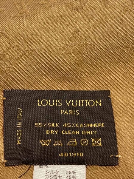 LOUIS VUITTON(ルイヴィトン) / ストール/シルク/BEG/モノグラム