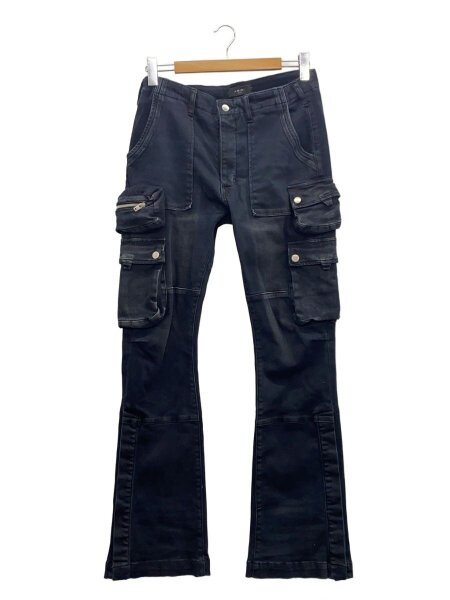 AMIRI(アミリ) / ボトム/30/コットン/BLK/CARGO FLARE JEAN | 古着の 