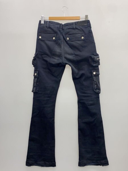 AMIRI(アミリ) / ボトム/30/コットン/BLK/CARGO FLARE JEAN | 古着の 
