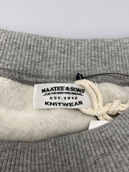 MAATEE&SONS(マーティーアンドサンズ) / スウェット/3/コットン/GRY 