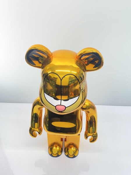 MEDICOM TOY(メディコムトイ) / BE@RBRICK/garfield gold chrome Ver 
