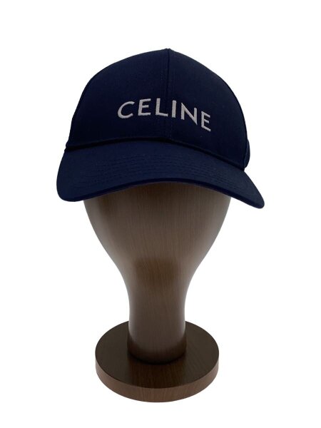 CELINE(セリーヌ) / celine baseball cap/キャップ/L/ポリエステル/NVY