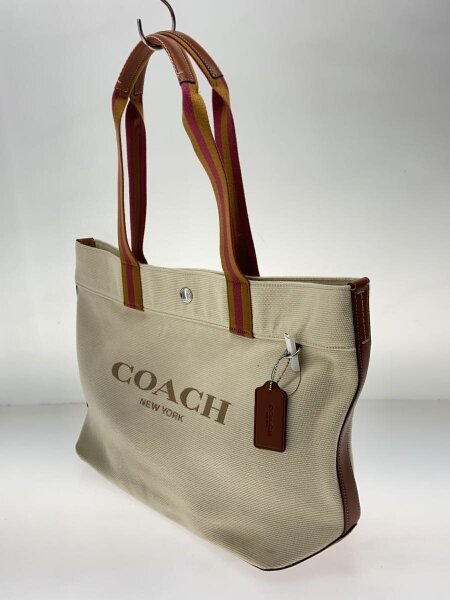 COACH(コーチ) / トートバッグ/キャンバス/BEG/CJ607// | 中古品の販売 