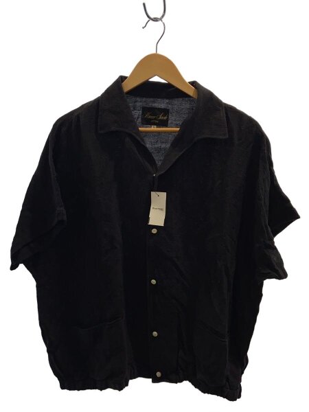 HAVERSACK(ハバーサック) / 半袖シャツ/L/シルク/BLK/822511// | 古着 