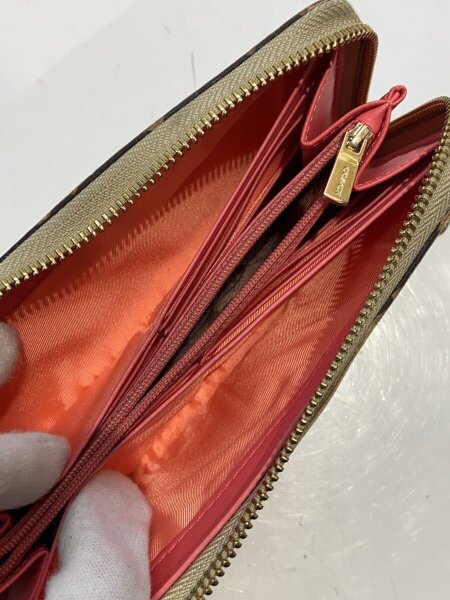 COACH(コーチ) / 長財布/--/BEG/花柄/レディース/F73345 | 中古品の
