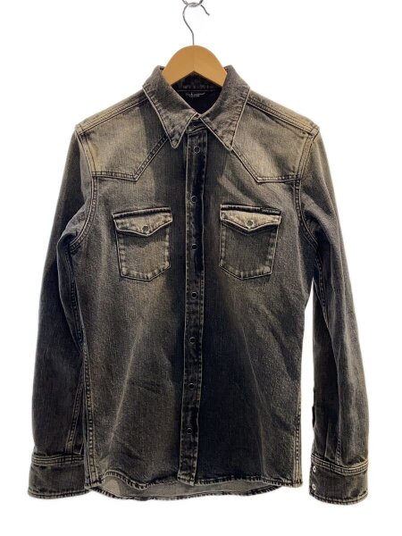 DOLCE&GABBANA(ドルチェアンドガッバーナ) / 長袖シャツ/40/デニム/GRY