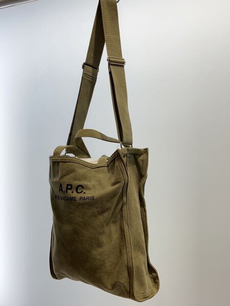 A.P.C.(アーペーセー) / 2WAY/トートバッグ/キャンバス/KHK/アタリ有 